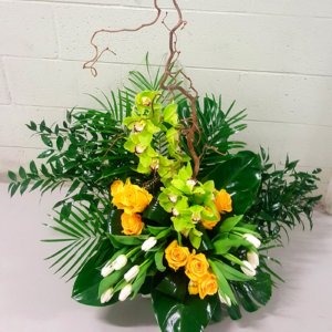 Bouquet classique funéraire 02